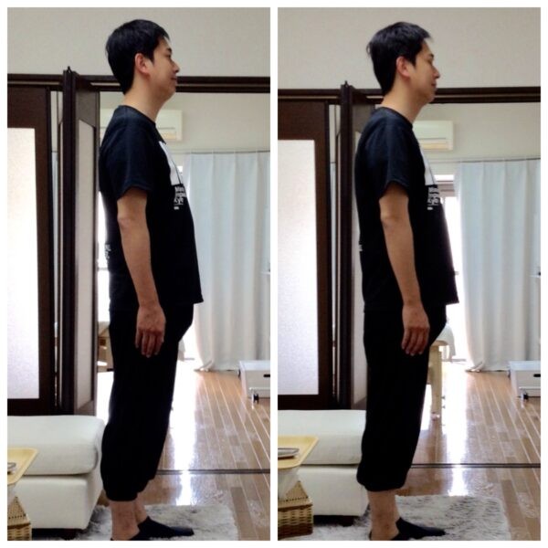 整体後右側からのビフォアー・アフターNO.1